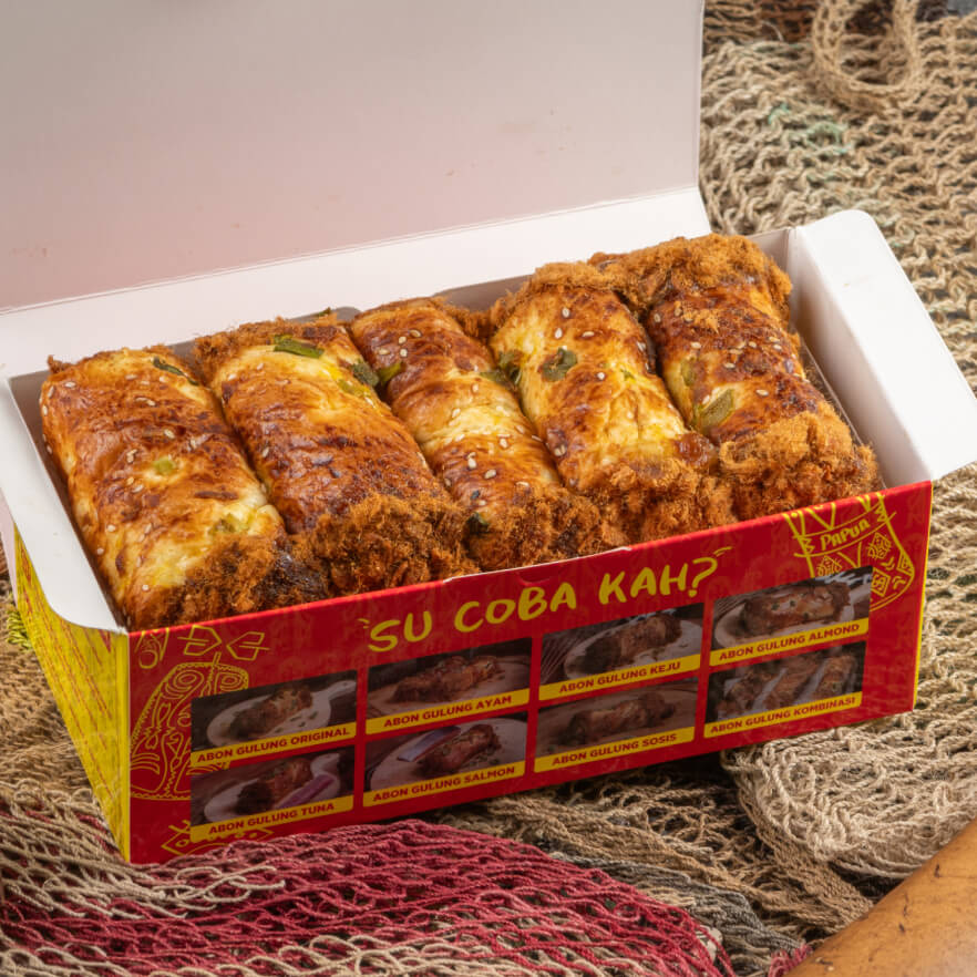 ABON GULUNG O+A (ORIGINAL+AYAM)