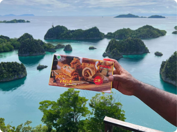 Lokasi Toko Abon Gulung Pawai di Seluruh Papua