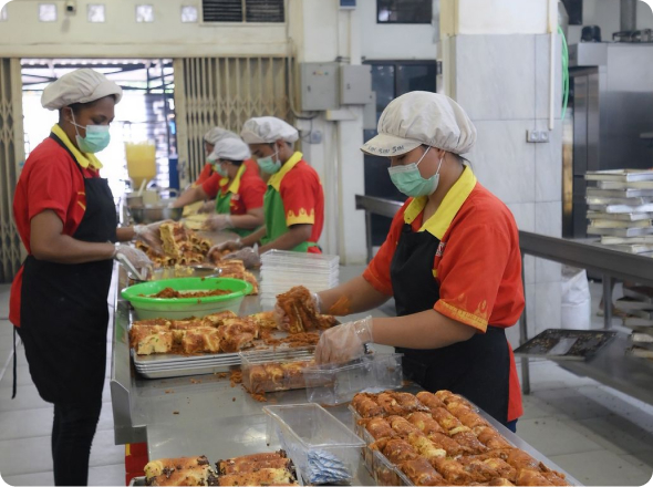 Produksi Abon Gulung Menggunakan Mesin Canggih & Modern