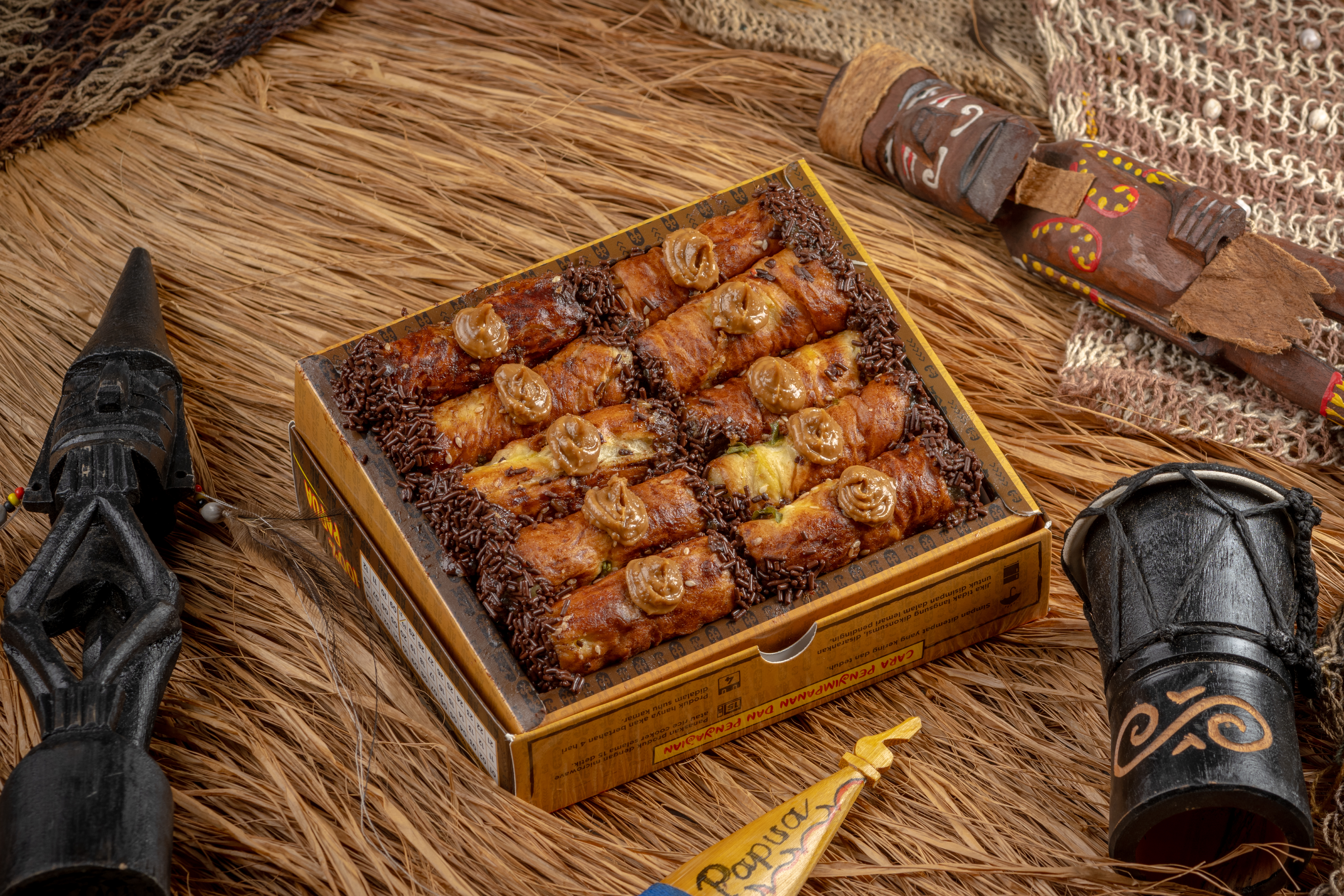 COKLAT GULUNG BISCOFF